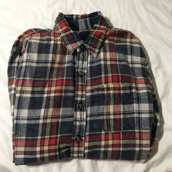 Urban Renewal Recycled Overdyed Flannel Shirt - Picture 5 of 6